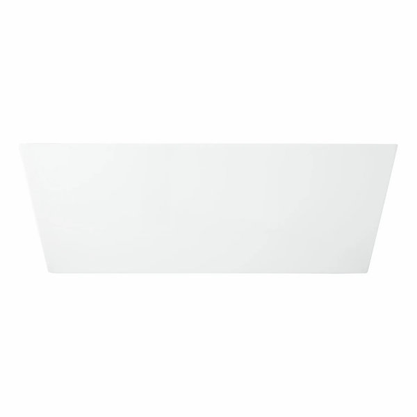 Signature Hardware 67" Arrington Acrylic Freestanding Soaking Bathtub